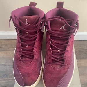 Nike Air Jordan 12 Retro ‘Bordeaux’ Men’s Size 10.5 Burgundy 130690-617 Sneakers
